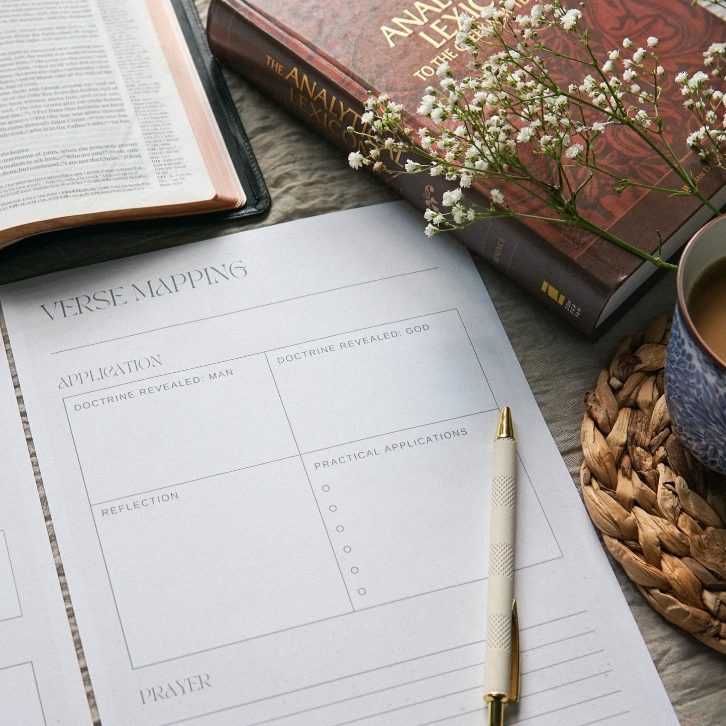 Verse Mapping Template