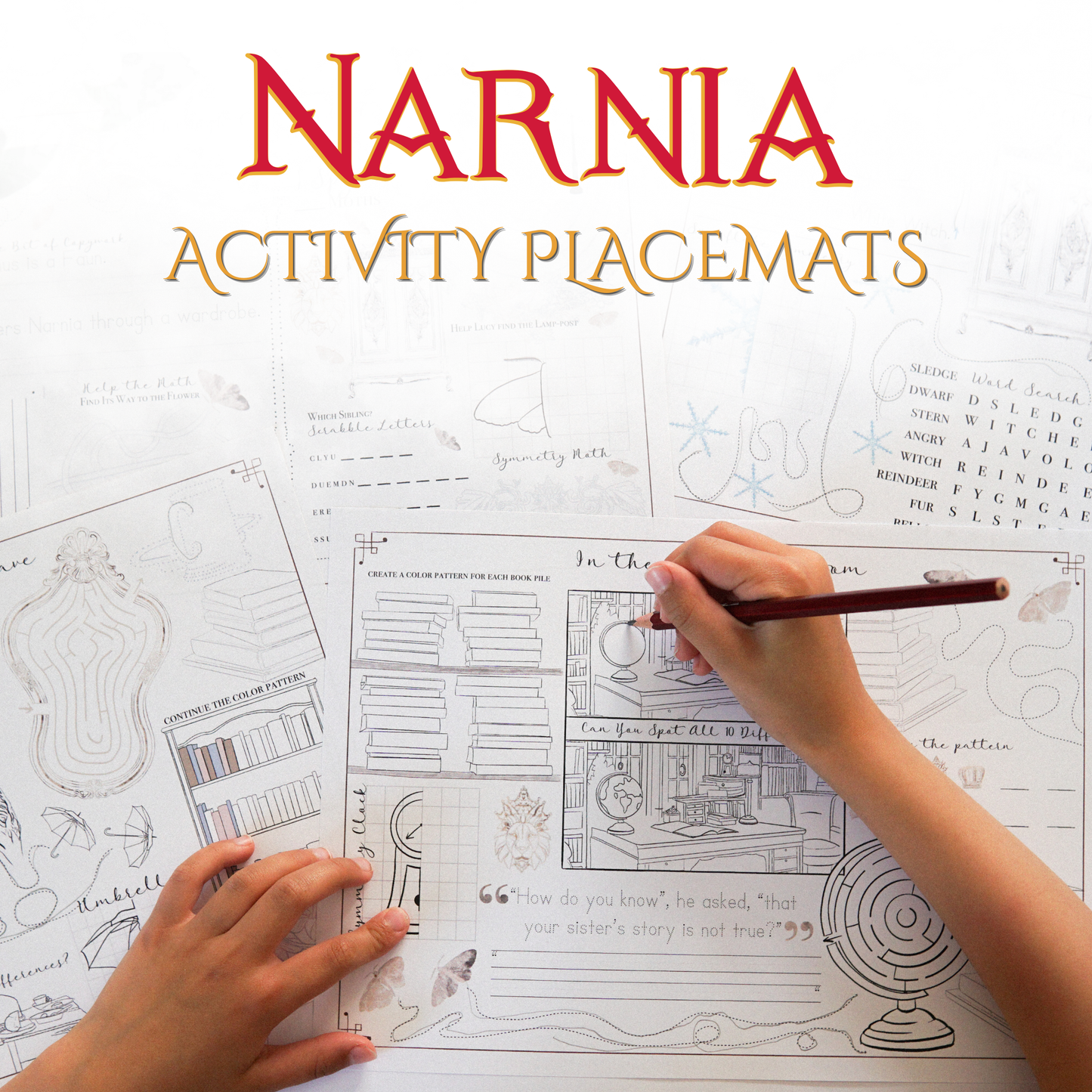 Narnia Activity Placemats