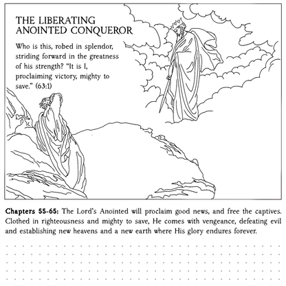 The Bible in Four Frames: THE MAJOR PROPHETS — Reflect & Color Edition