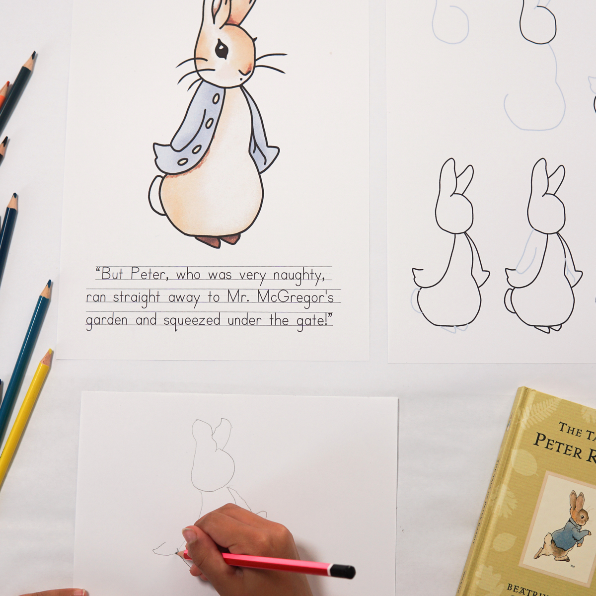 Peter Rabbit Draw and Write Activity | Beatrix Potter