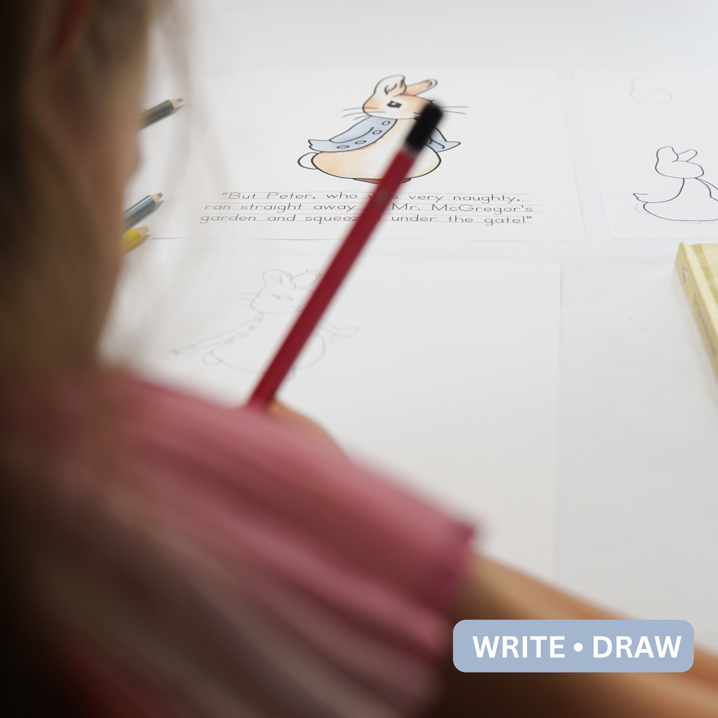 Peter Rabbit Draw and Write Activity | Beatrix Potter