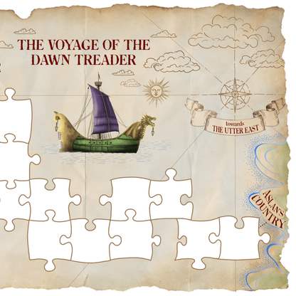 The Voyage of the Dawn Treader Map Activity Pack | Narnia Journey Puzzle Map
