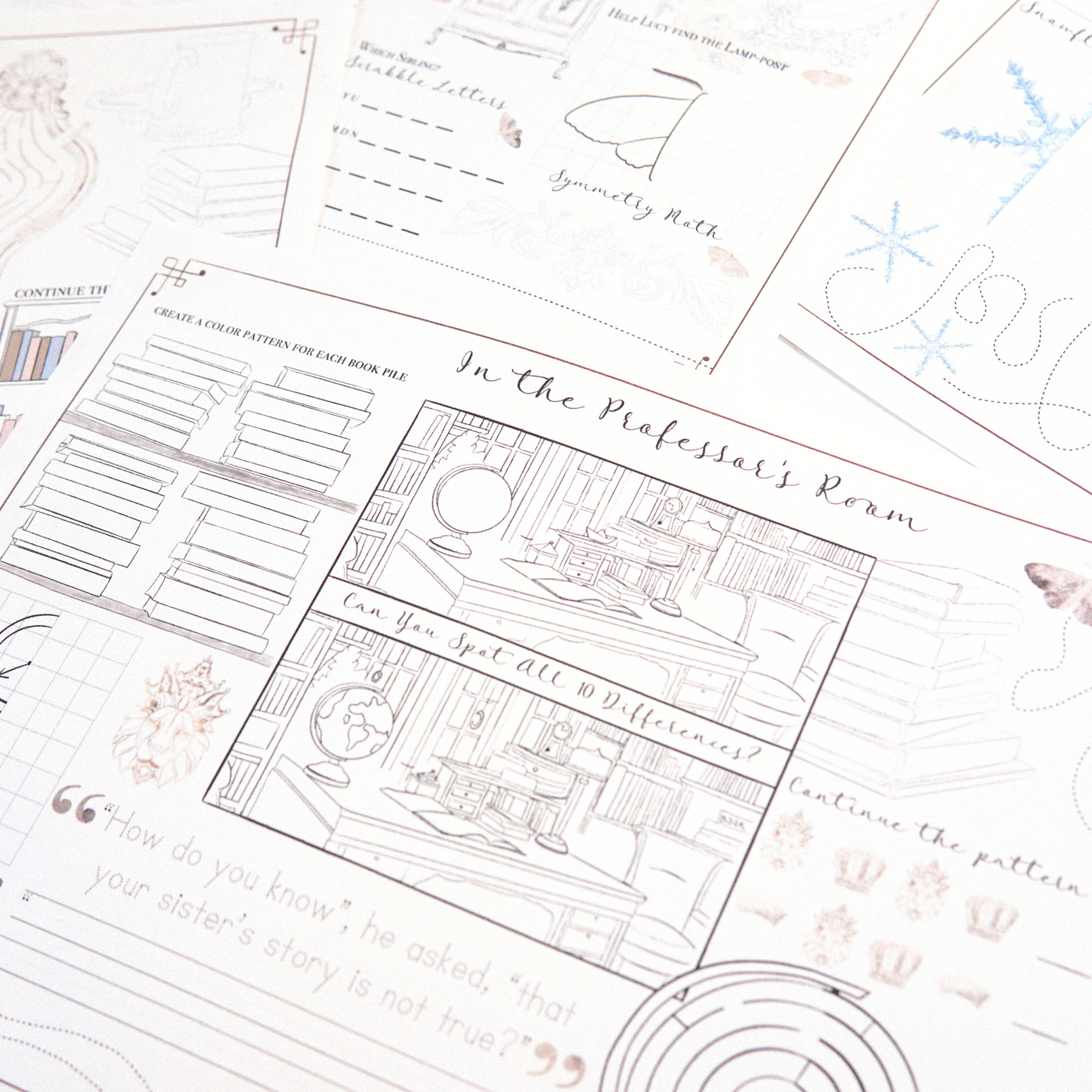 Narnia Activity Placemats