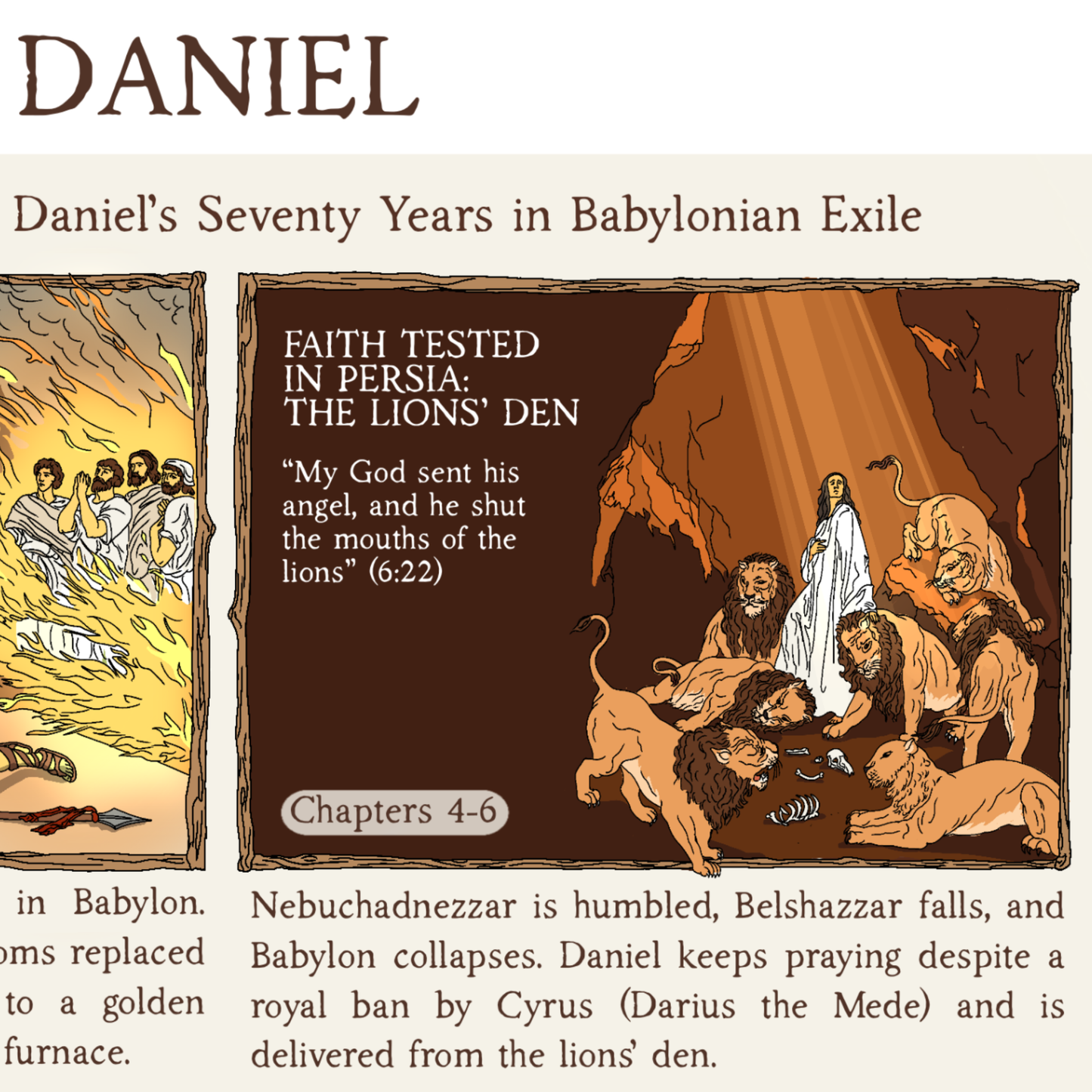 The Bible in Four Frames: GENESIS TO REVELATION