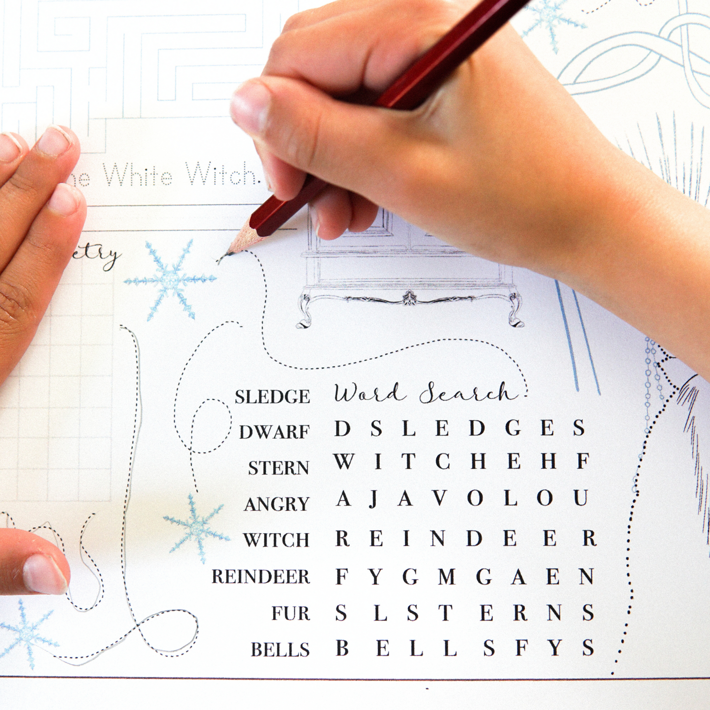 Narnia Activity Placemats