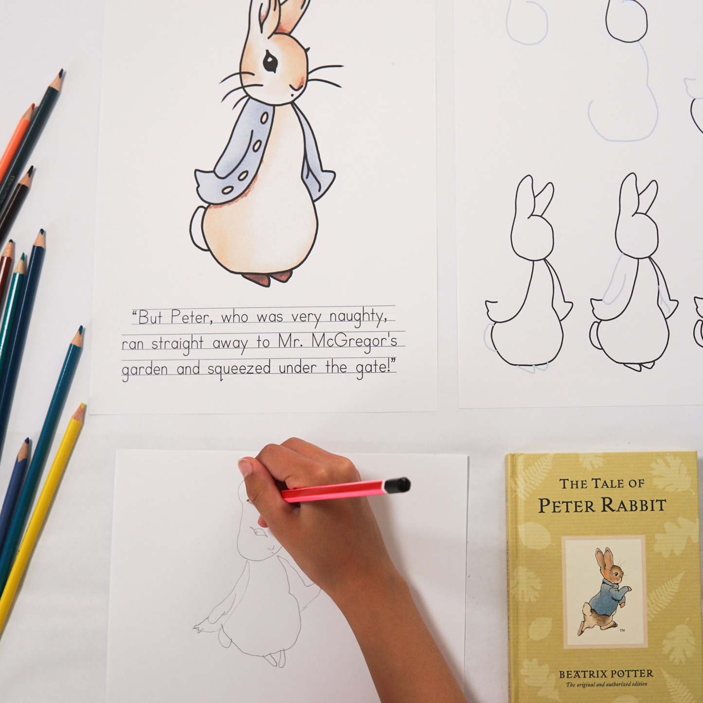 Peter Rabbit Draw and Write Activity | Beatrix Potter