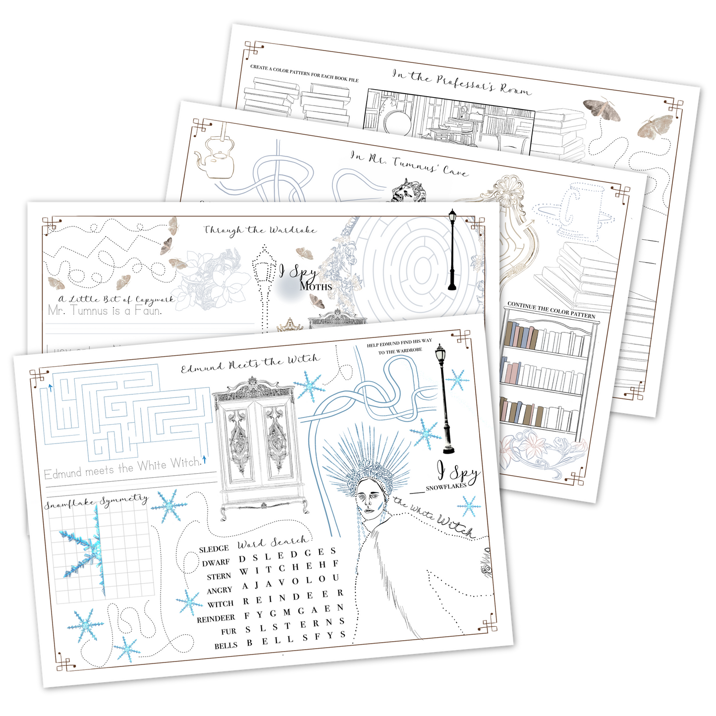 Narnia Activity Placemats