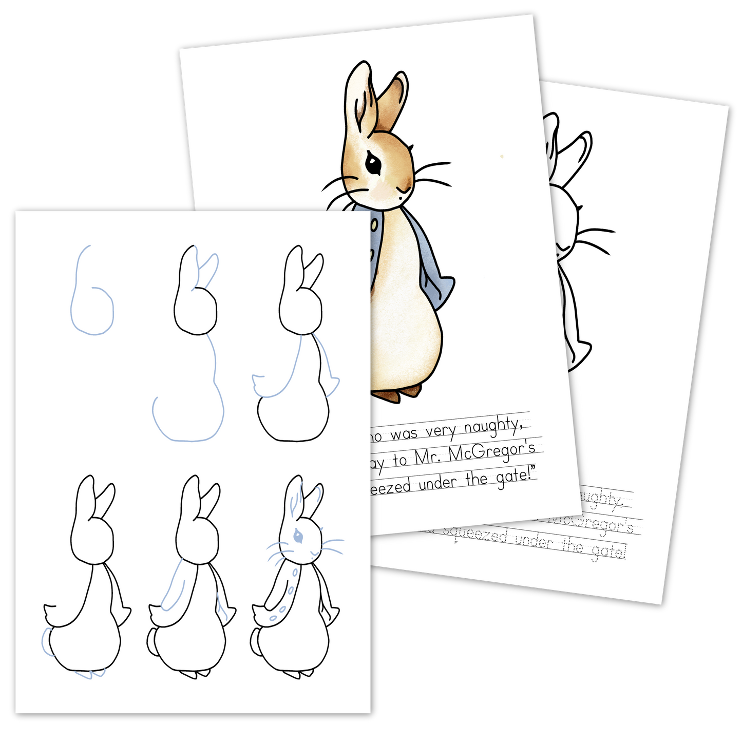 Peter Rabbit Draw and Write Activity | Beatrix Potter