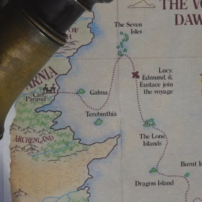 The Voyage of the Dawn Treader Map Activity Pack | Narnia Journey Puzzle Map